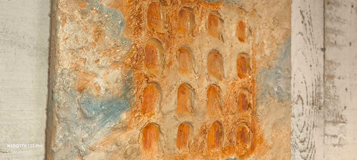 Ochre vertical elevation