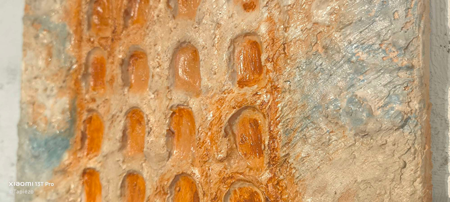 Ochre vertical elevation