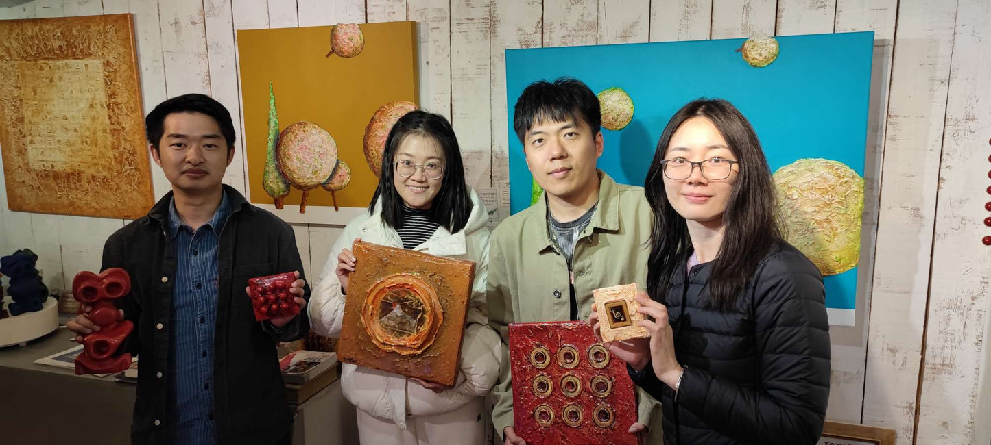 L'Atelier d'Art Pigments de Tapiézo - Espace de créativité - Art contemporain - Textures