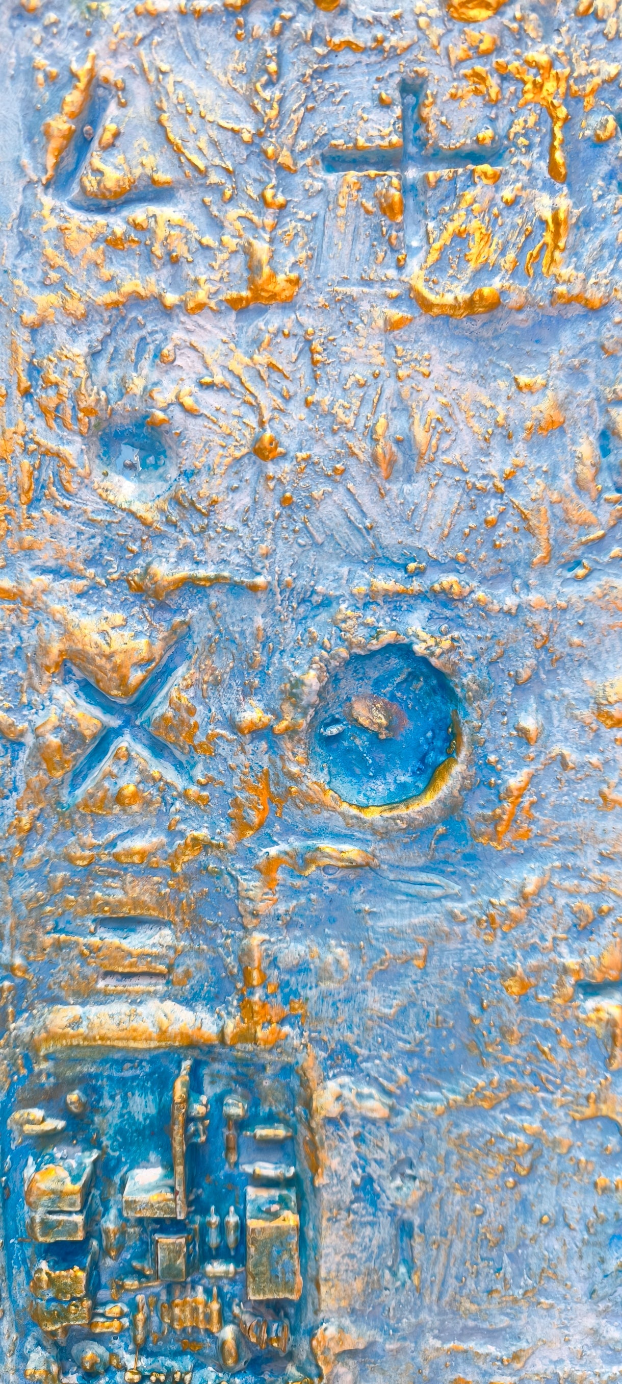TÓTEM - Elevación vertical azul