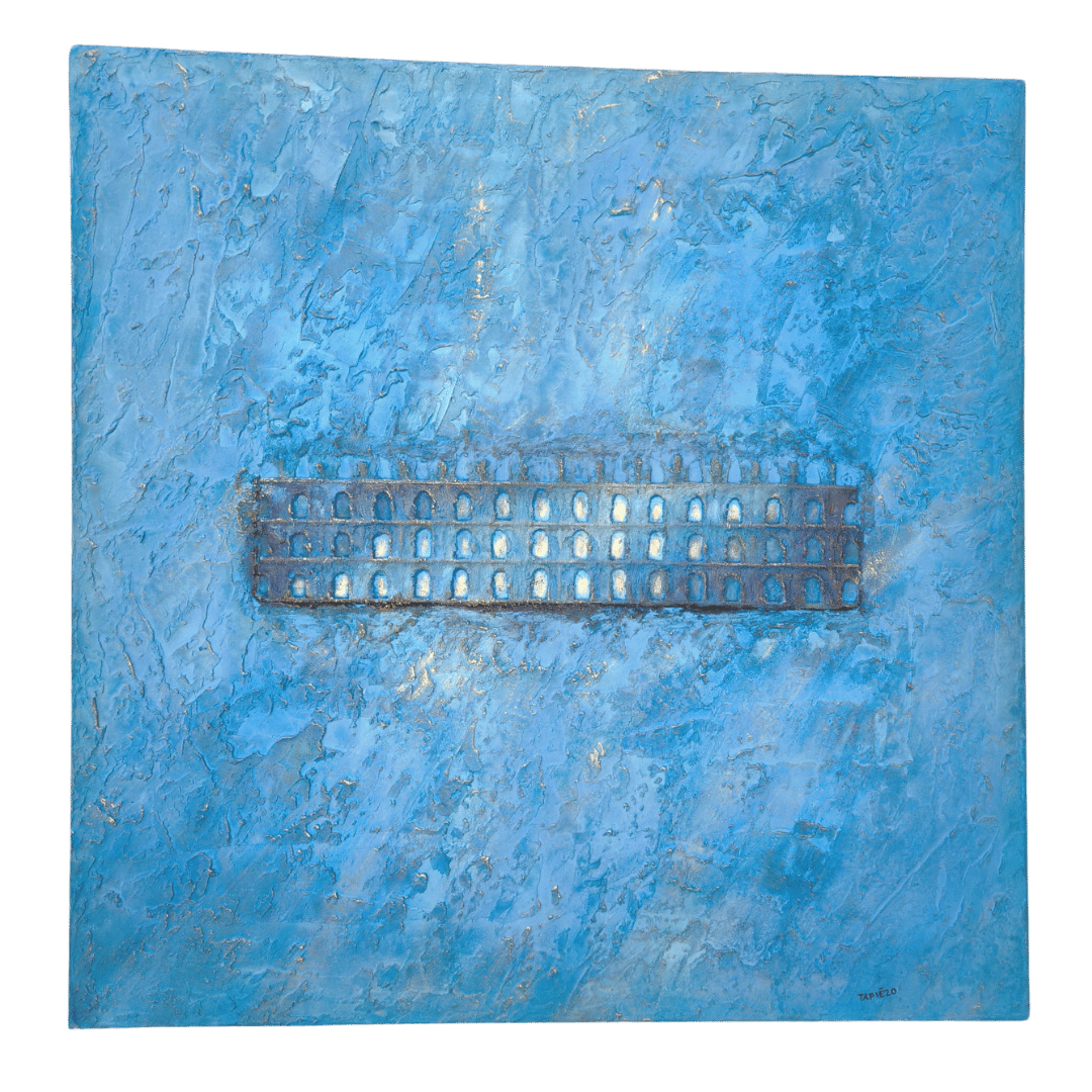 oeuvre bleue
