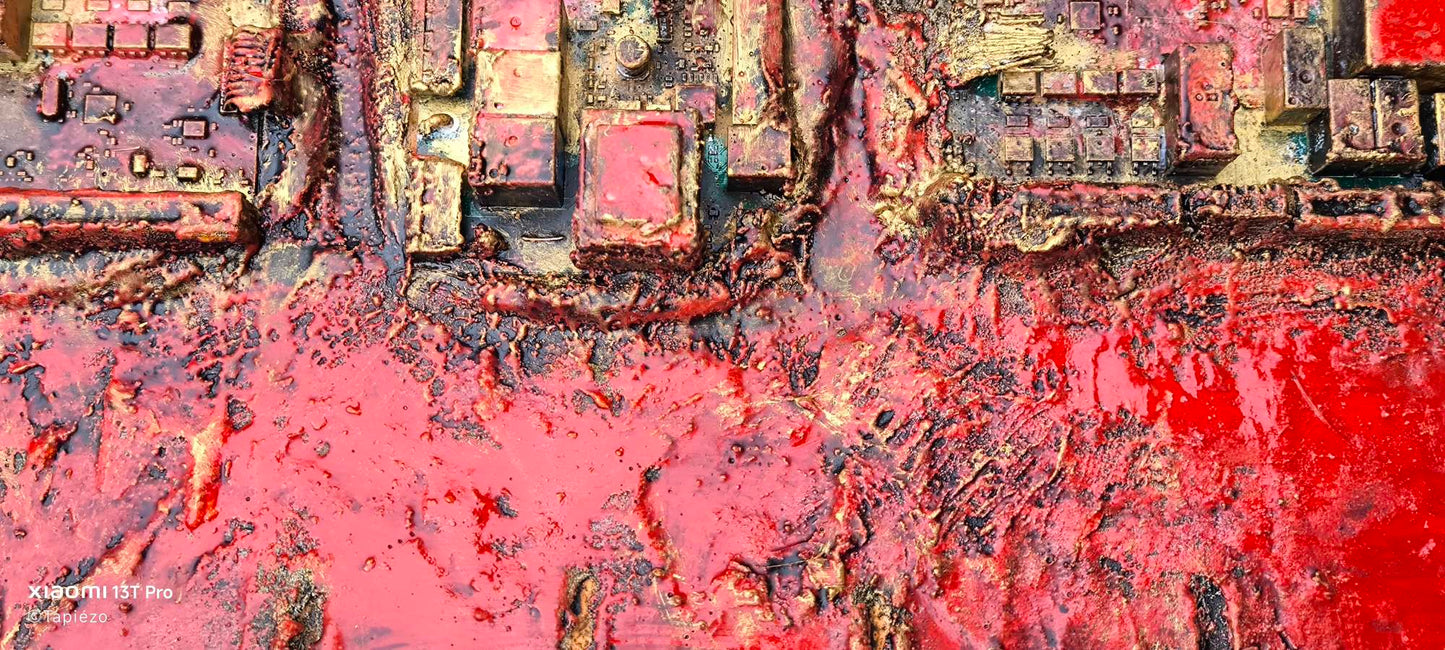 La Cité Rouge vue du Ciel - l'Homme et la Cité d'Or - Vue satellite