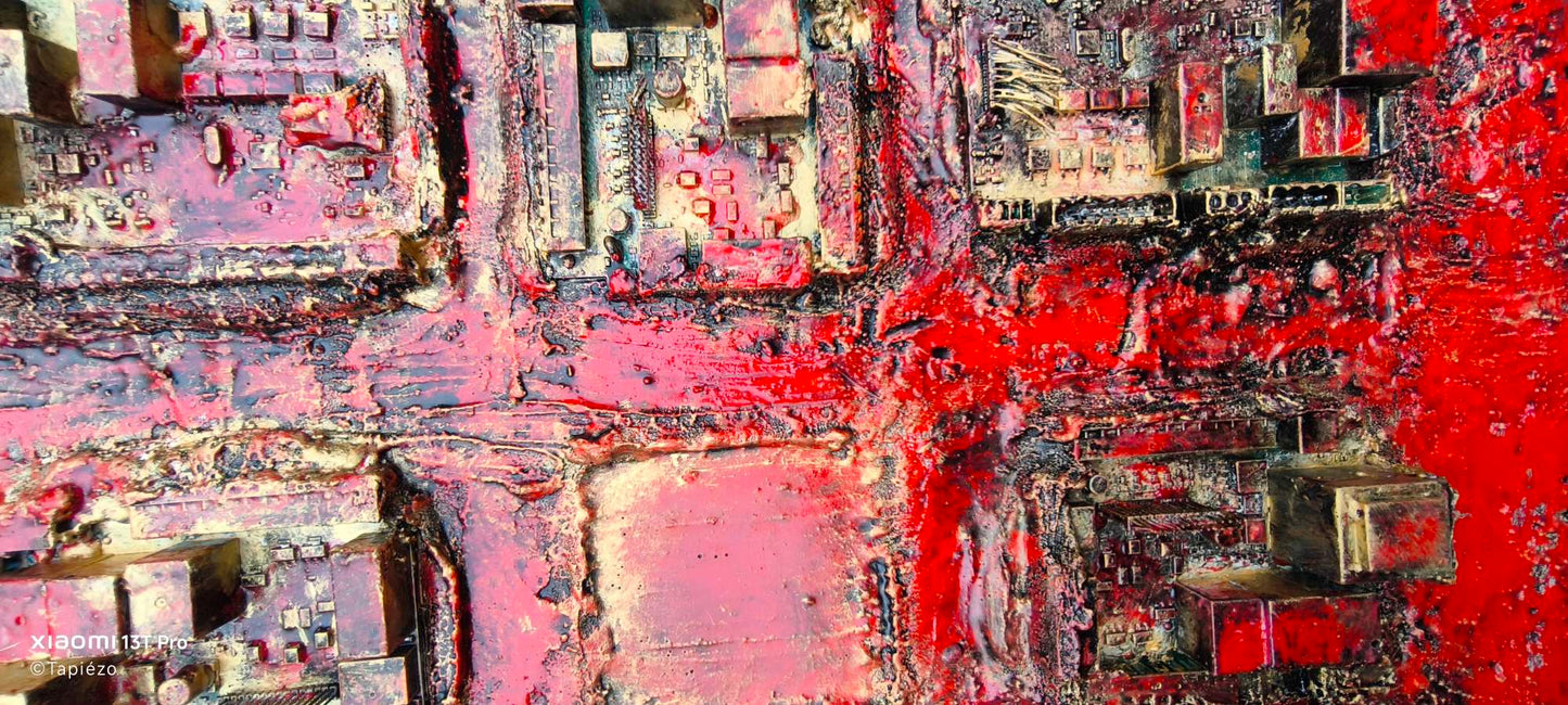 La Cité Rouge vue du Ciel - l'Homme et la Cité d'Or - Vue satellite