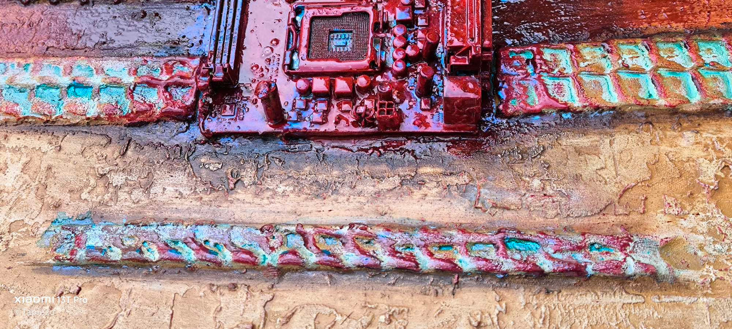 La Cité Rouge vue du Ciel - l'Homme et la Cité - Élévation