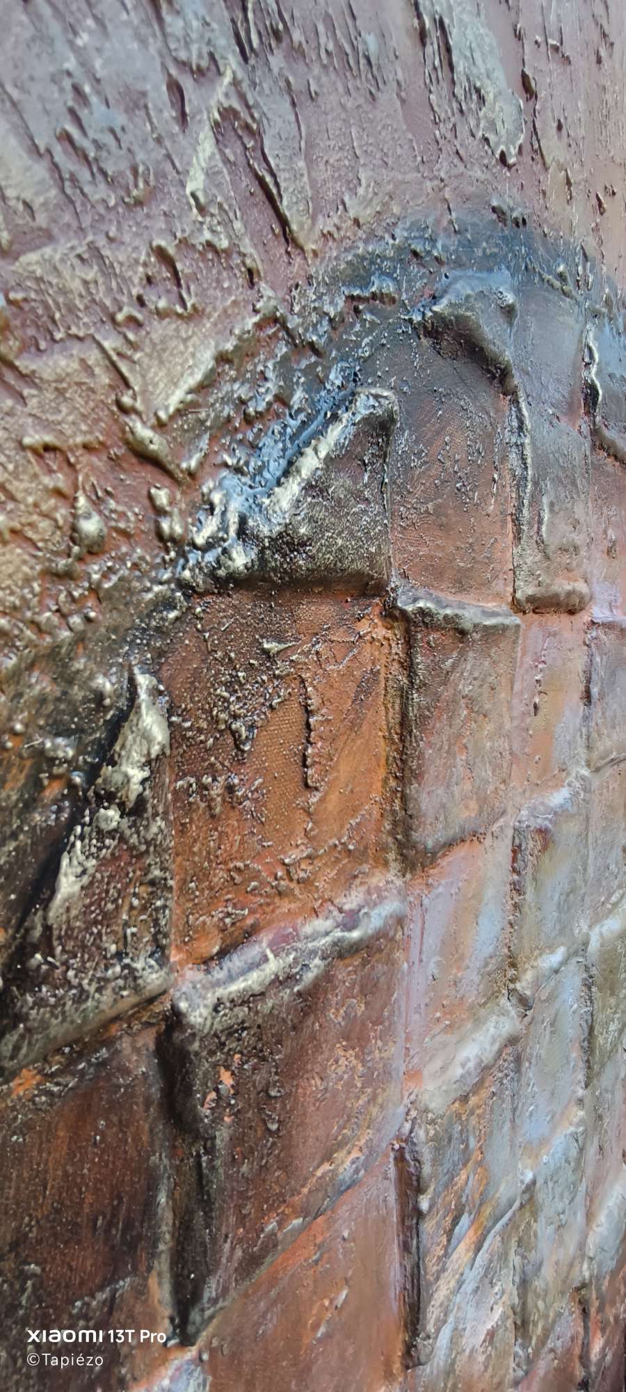 Infini Cosmique Solaire Ocre - Hommage à Victor Vasarely - Boundlessness