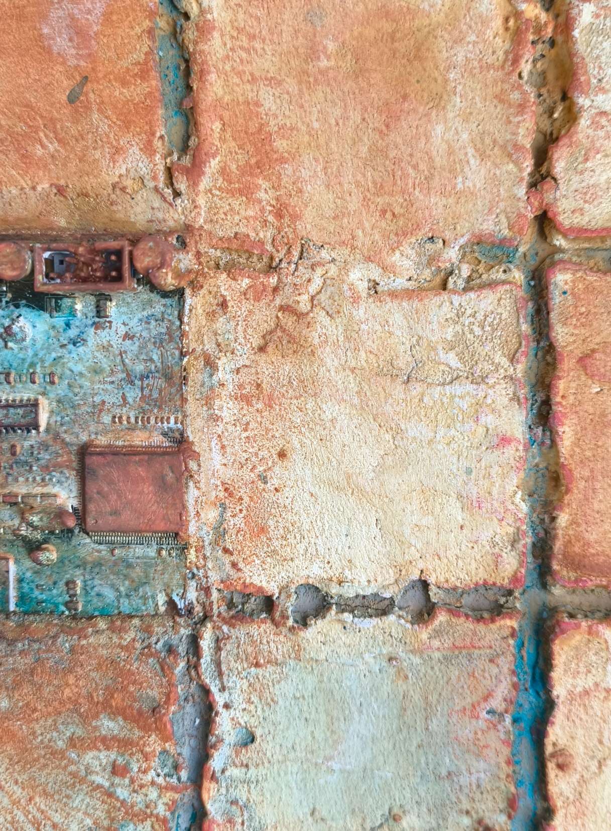 The Blue Oasis – Peace from the sky - satellite image