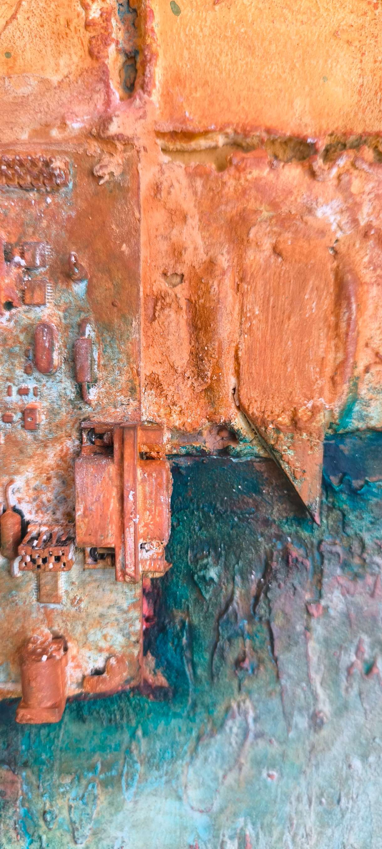 The Blue Oasis – Peace from the sky - satellite image