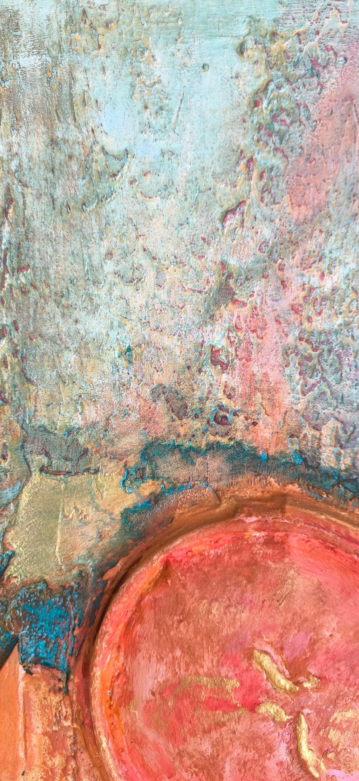 The Blue Oasis – Peace from the sky - satellite image