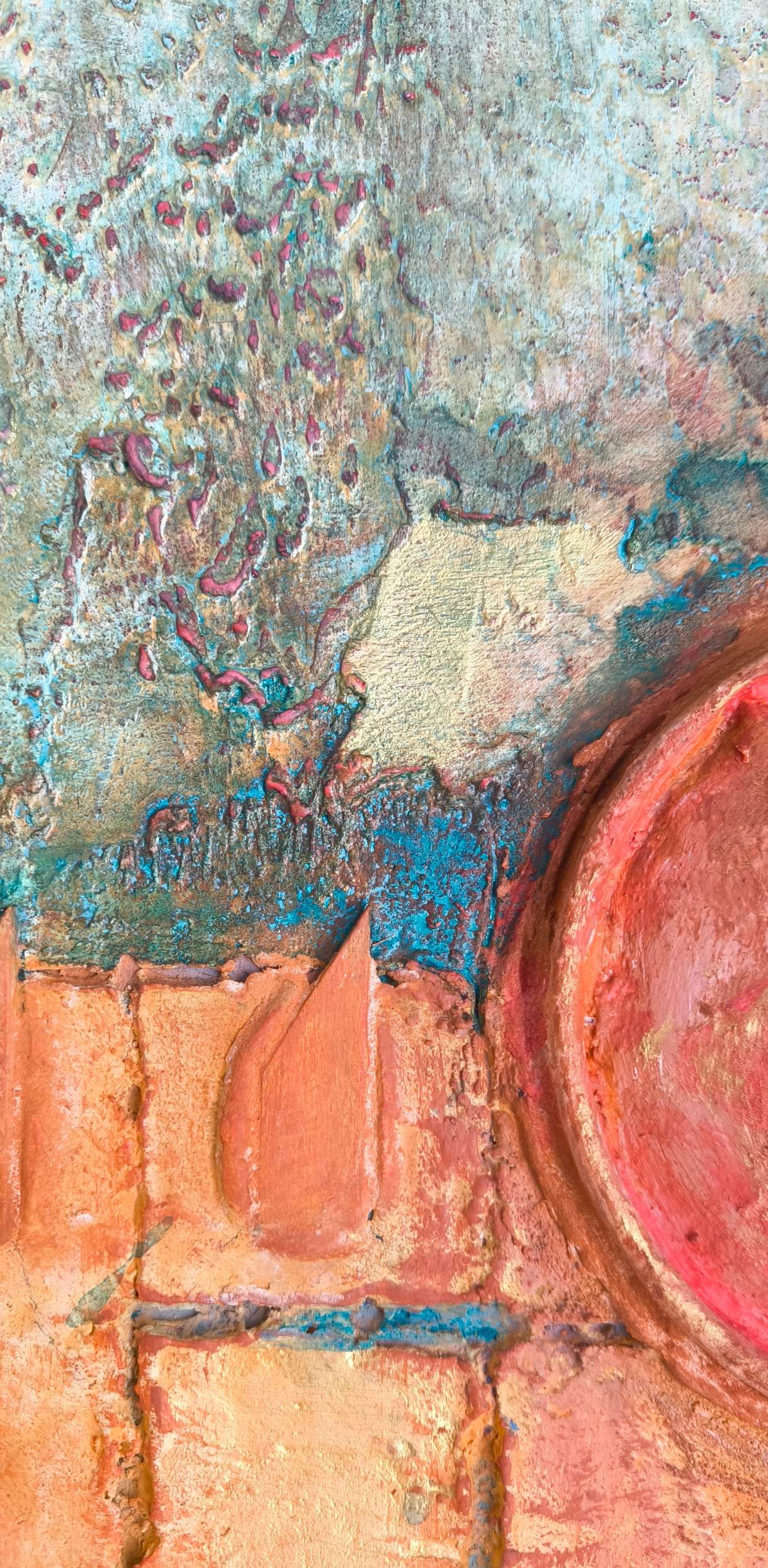 The Blue Oasis – Peace from the sky - satellite image