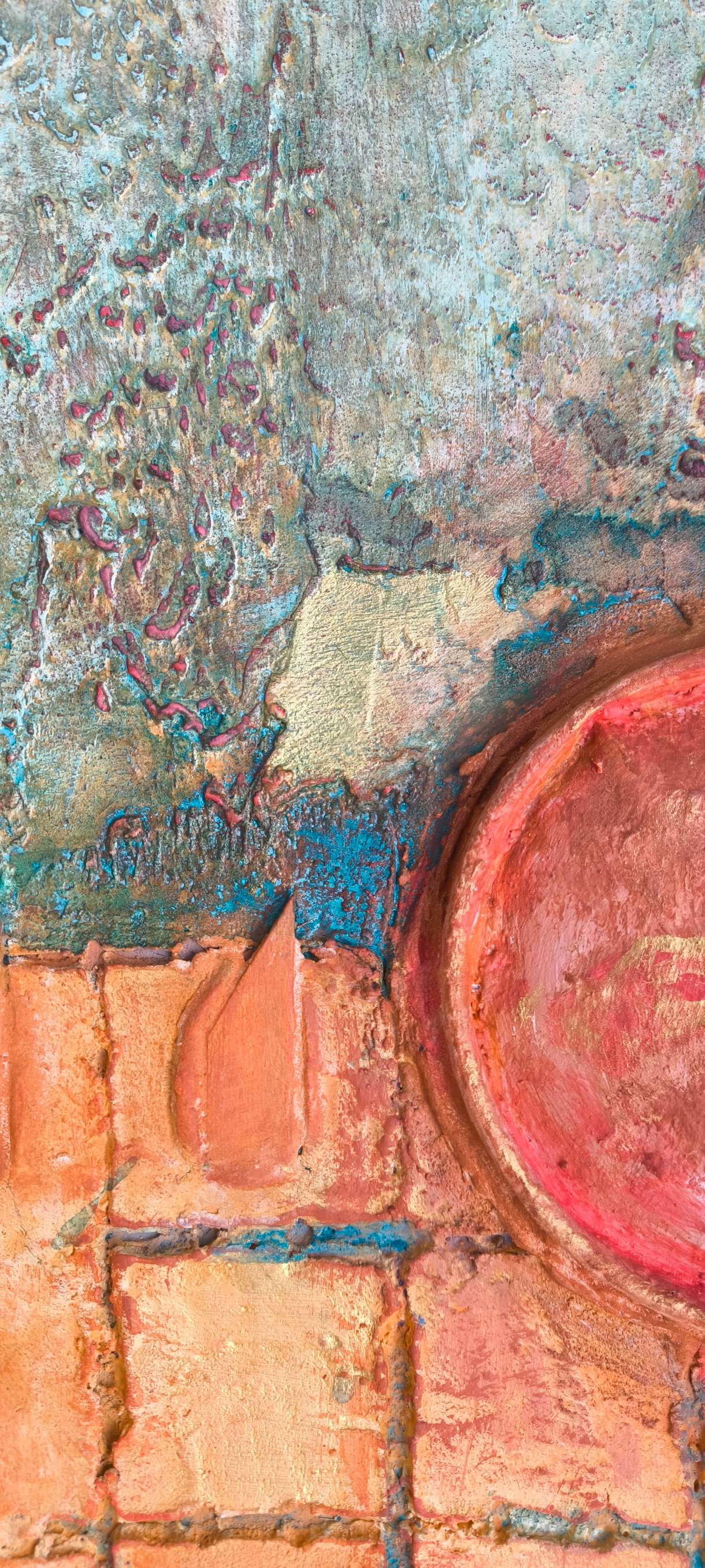 The Blue Oasis – Peace from the sky - satellite image