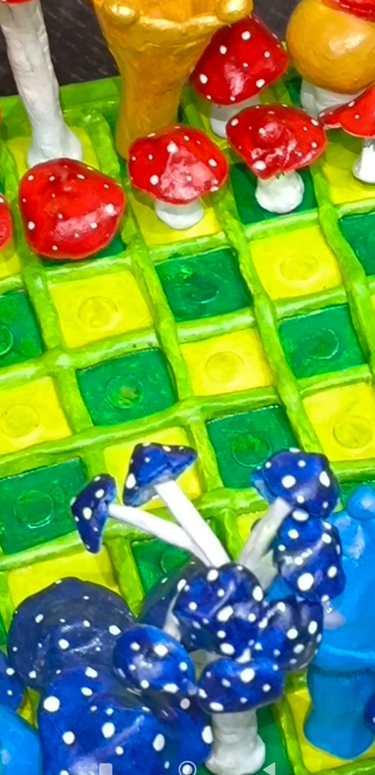 JEU ÉCHECS - UNIQUE - FAIT MAIN