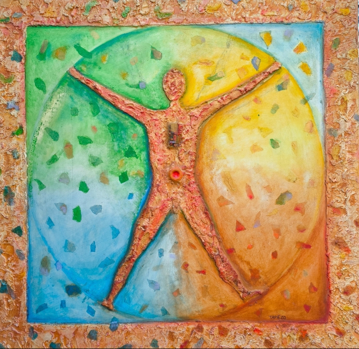 Tribute to Leonardo da Vinci – The Vitruvian Man in Motion