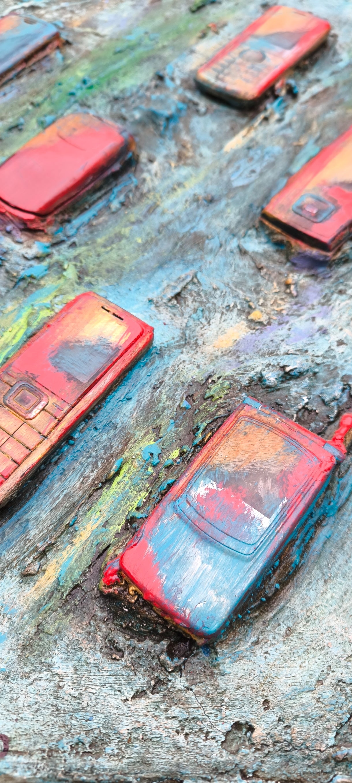 Teléfonos móviles en movimiento - Escuadrón de teléfonos